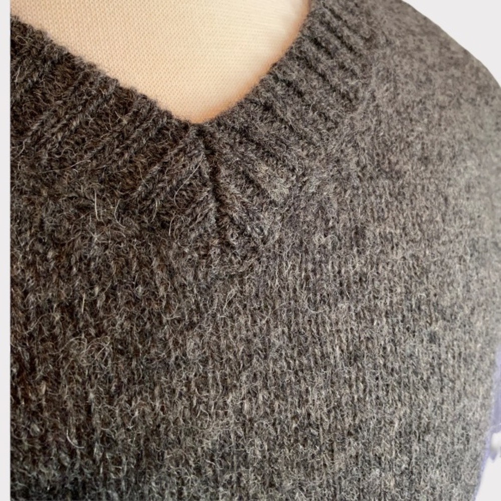 J. Crew Grey Wool Sweater Size L